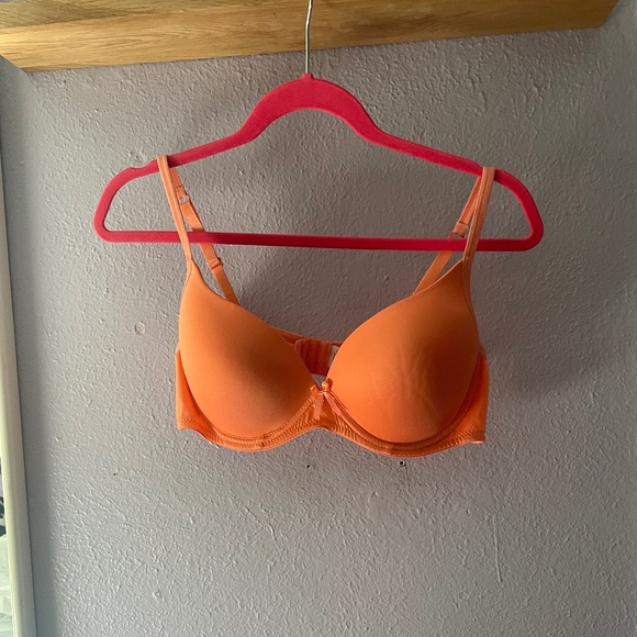 Orange Push-up Bra, Size 38C - Picture 1 of 3